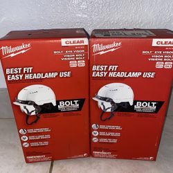 Milwaukee BOLT Clear Eye Visors 2-Pack