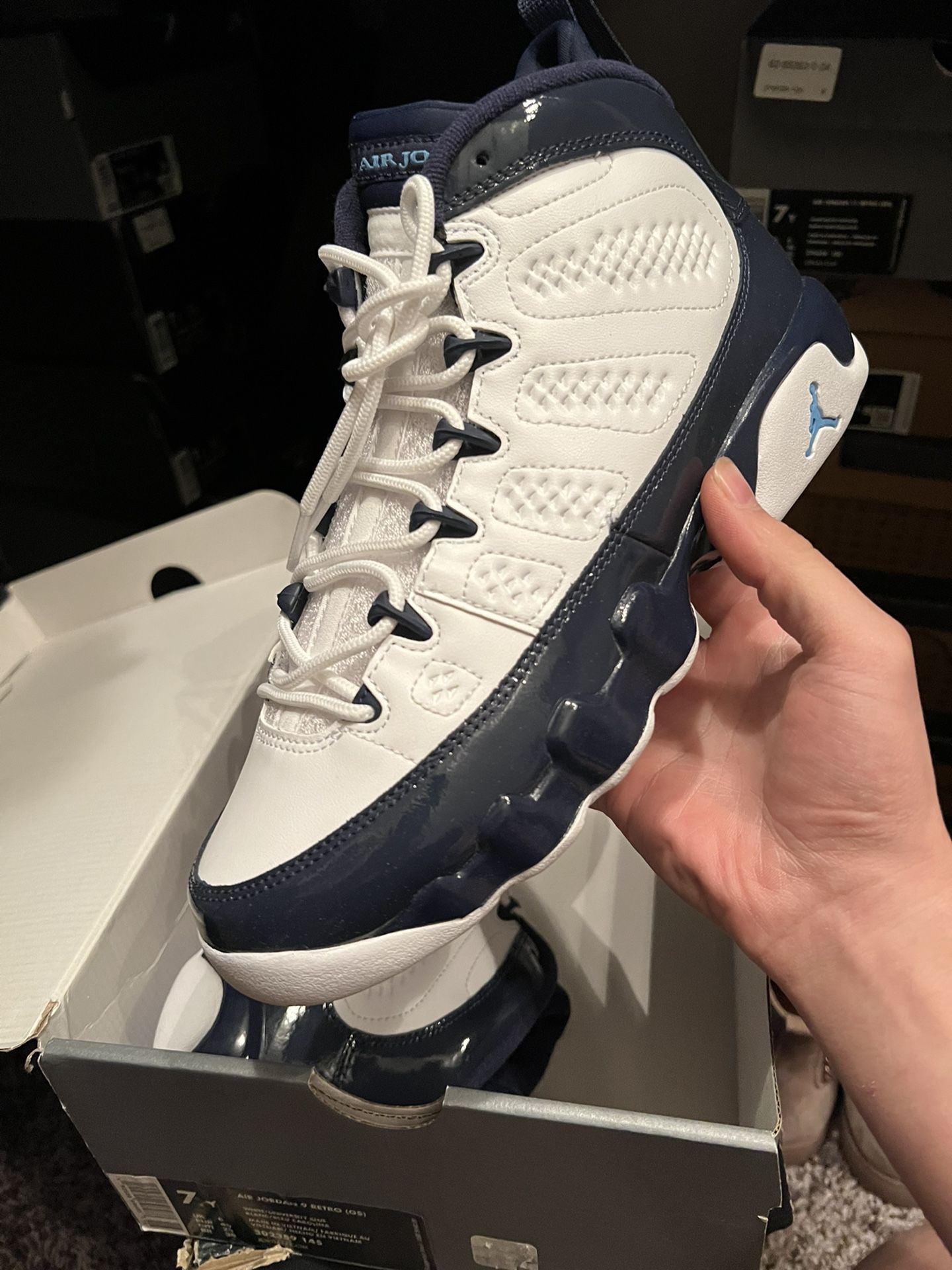 Jordan Retro 9s Size 7y