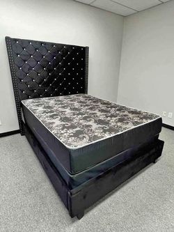 Brand New! Full/Queen Size Bed Set, Bed Frame, Mattress & Box Spring - Cash & Financing Available