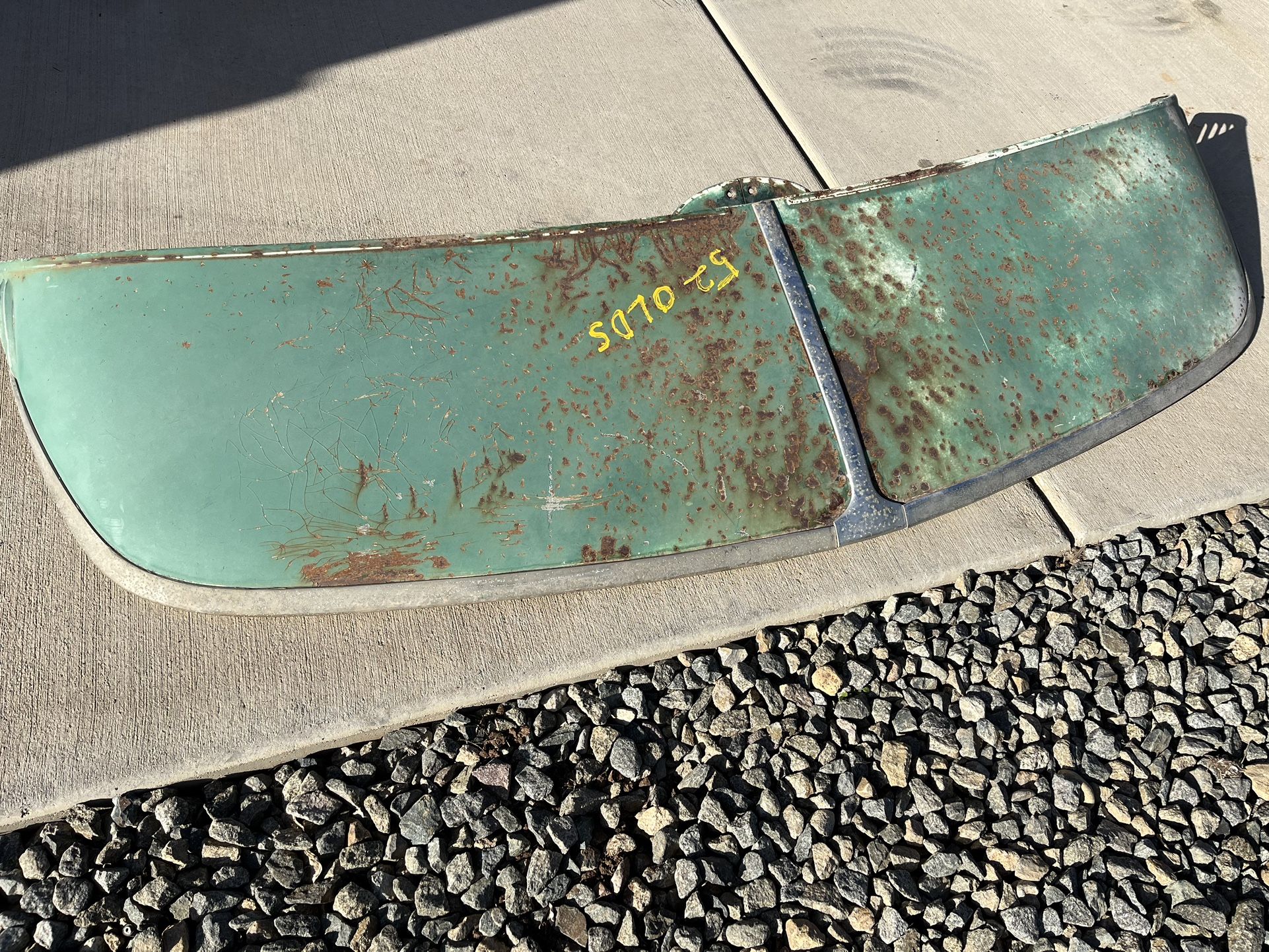 Visor for Vintage 40s/50s Auto/Truck Windshield Sun Visor