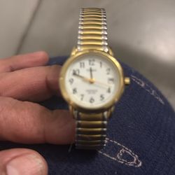 Times Gold And Silver Analog Watch