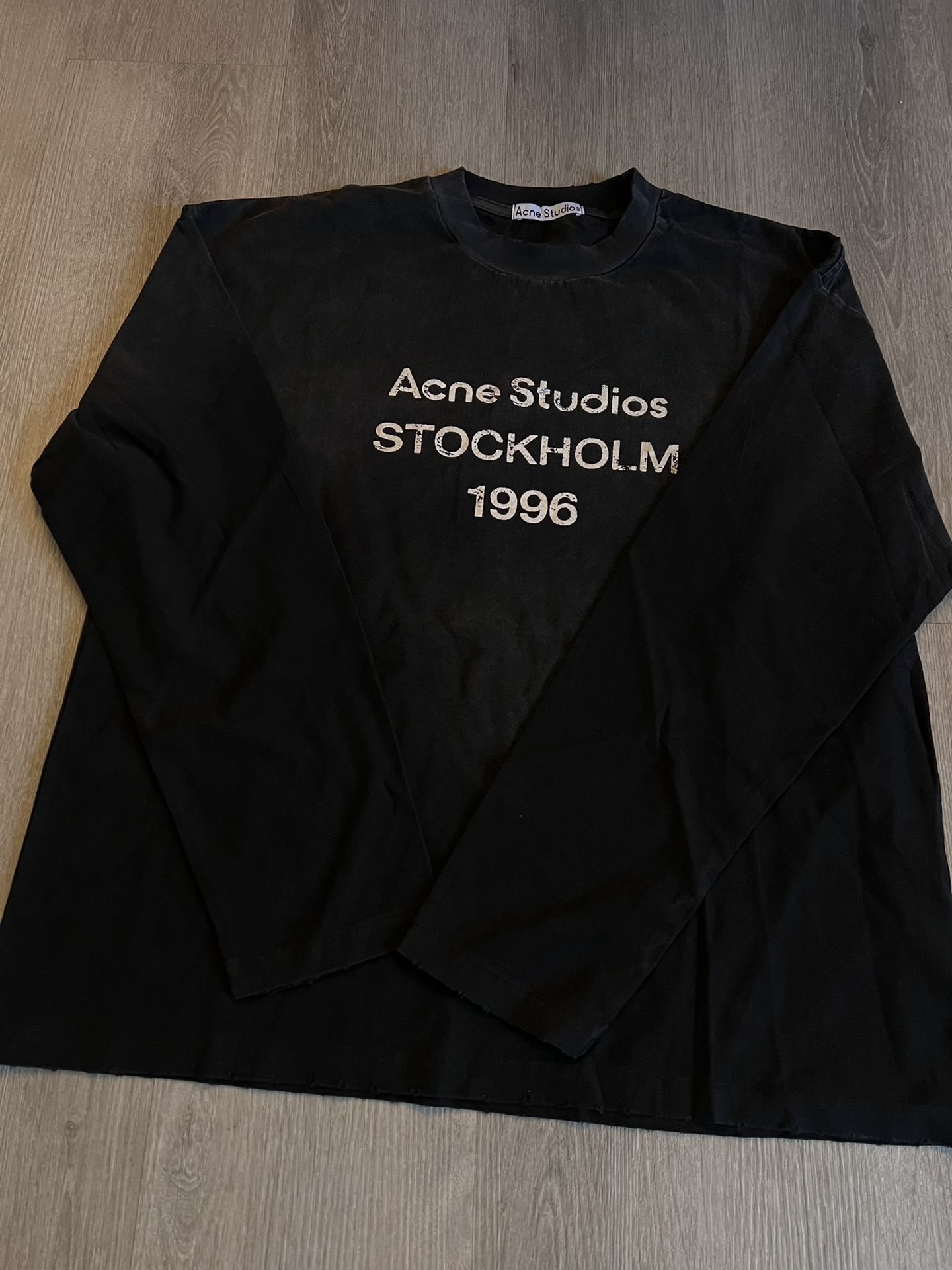 Acne Studios Stockholm 1996 Long Sleeve Shirt Size Small