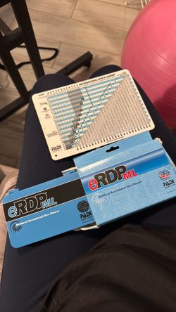 eRDPmL Dive Planner Digital & Plastic