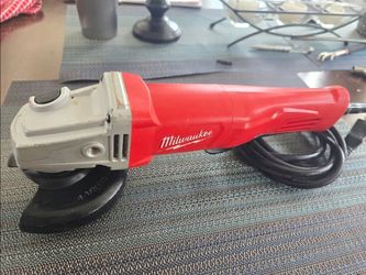 11 Amp Corded 4-1/2 in. Small Angle Grinder with Lock-On Paddle Switch