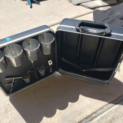 Vintage Traveling Liquor Case