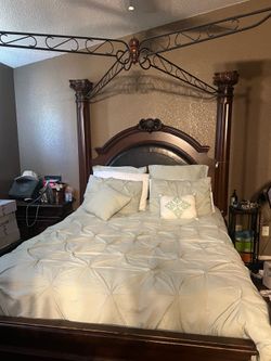 Queen bed frame