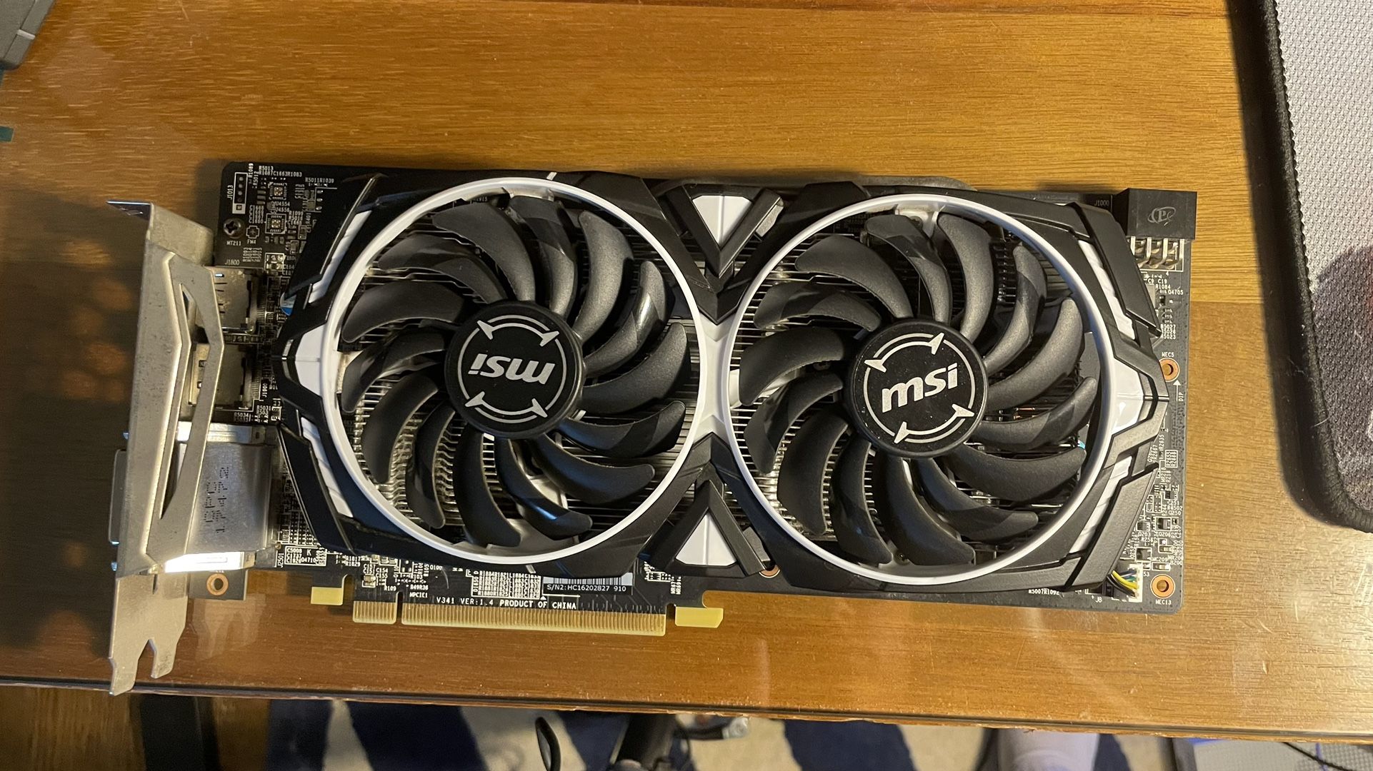 Msi Armor Rx 580 Armor 4g Oc MSI Radeon RX 580 Armor 4GB GDDR5