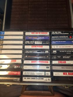 cassette tapes with case