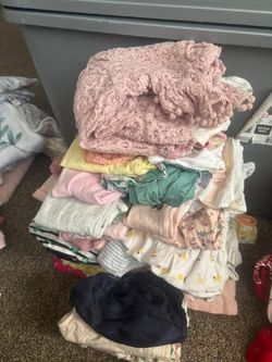 Big Stack Of 6-9 Months Summer Clothes