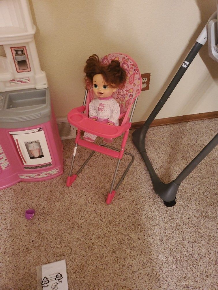 Baby Doll High Chair