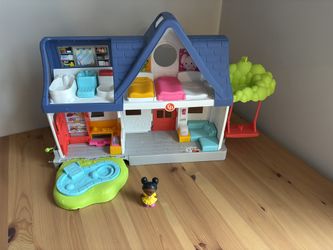 Fisher Price Little People Friends Together Play House Light & Sounds Dollhouse 