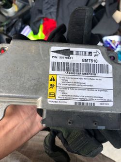 Part number 20778831 airbag gmt610
