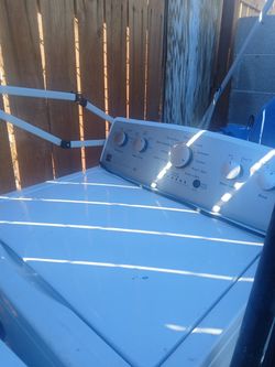 washer and dryer