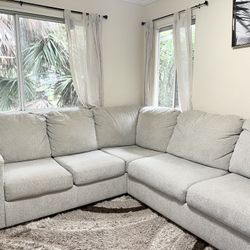 3-Piece Sectional with Chaise