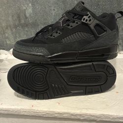 kids JORDAN shoes 6.5Y All Black 