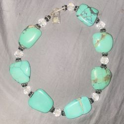 Sterling silver Turquoise necklace 