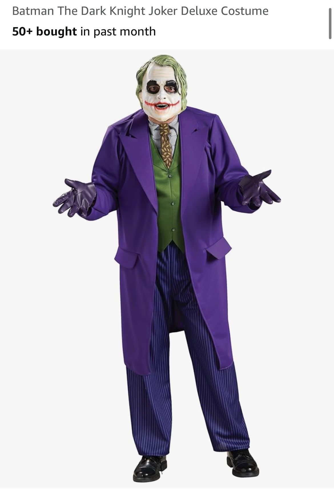 The Joker Halloween Costume