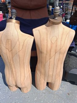 Two MANNEQUIN (upper body torso)