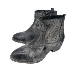 ROAN By Bed Stu Womens 'Elsia' Size 8 M Shoes Epica Gray Distressed Leather Boot