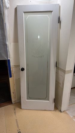Kitchen Pantry Door