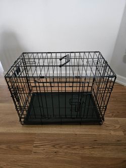 MidWest iCrate 22" Double Door Folding Dog Crate / Puppy Kennel – $25 OBO