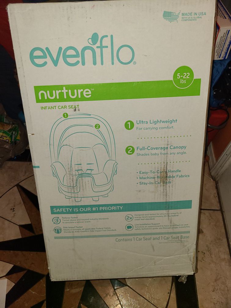 Brand New Evenflo Infant Car Seat
