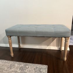 Soft Padded Wooden Bench