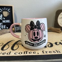 Pink Minnie Pumpkin Mug
