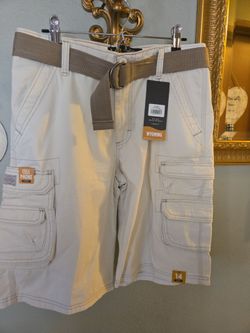 BRAND NEW SHORTS FOR BOYS SIZE 14 OR SIZE 30 FOR MENS .LAST 2 $ 5.00 EACH GREAT PRICE.