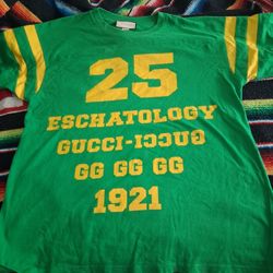  Gucci Eschatology T-shirt Green Large 