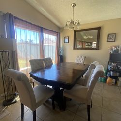 Dining Room Table with Chairs