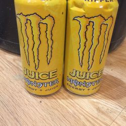 Monster Energy Ripper Discontinued Collector Empty Cans