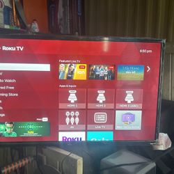 32” TCL Smart Tv W/ Roku