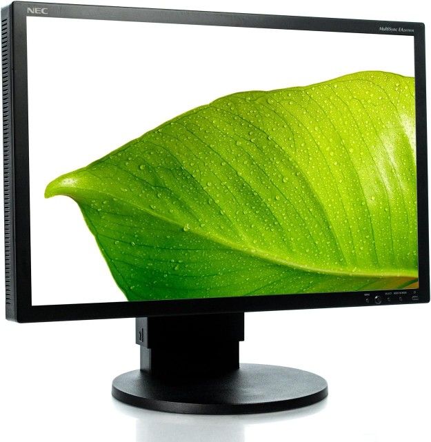 24" Widescreen Desktop Monitor w/Speakers. HDMI or DVI or VGA Input. 