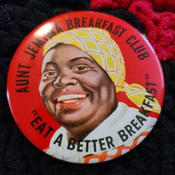 Large Aunt Jemima Collector’s Button 