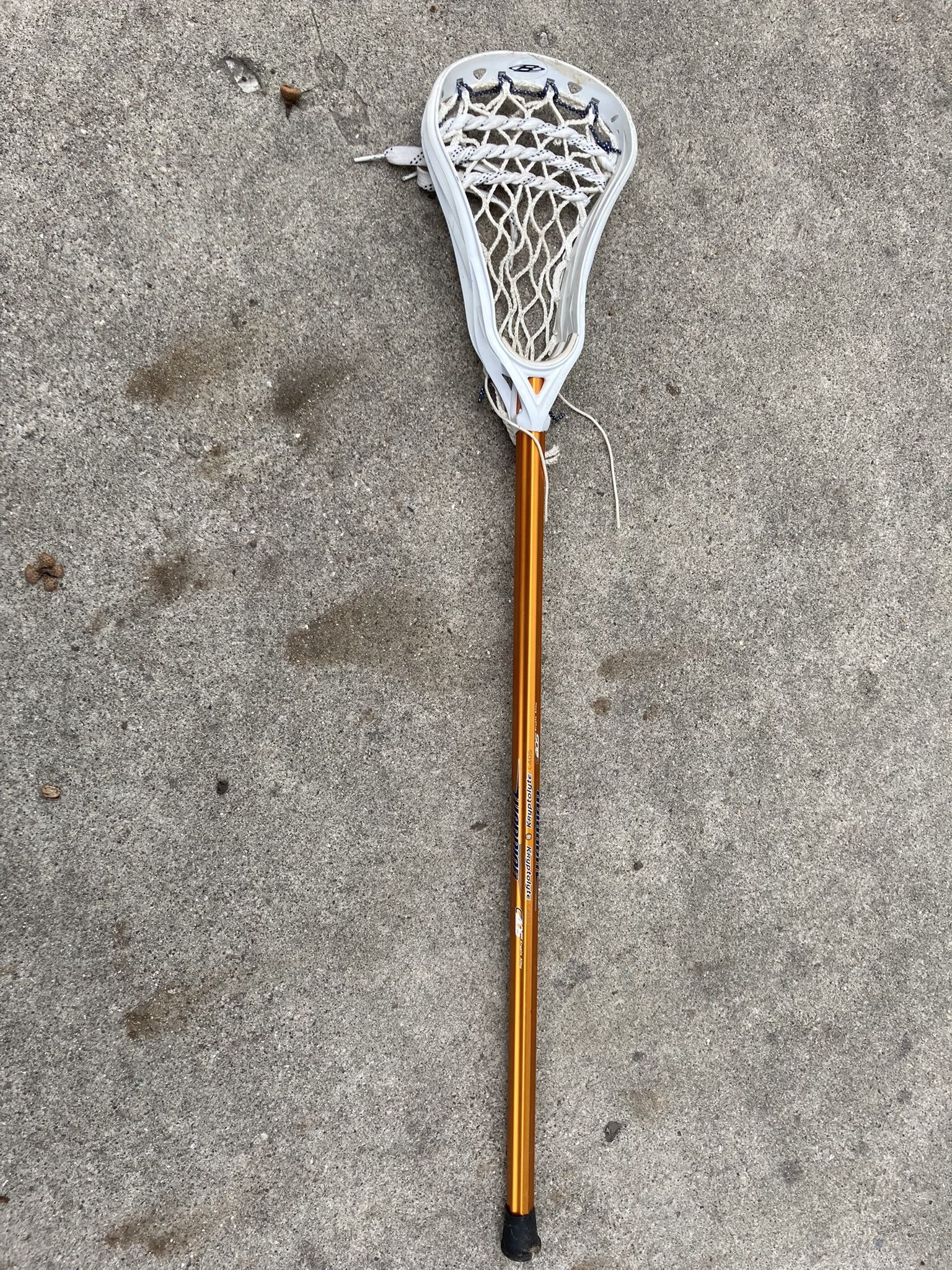 Warrior KryptoLyte C405 Lacrosse Stick – Krypto Alloy Shaft & Head – Orange