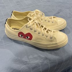 Ddg Beige Converse Low Top