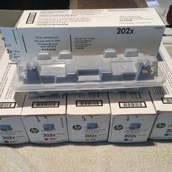 Genuine HP 202X High Yield LaserJet Toner Cartridges