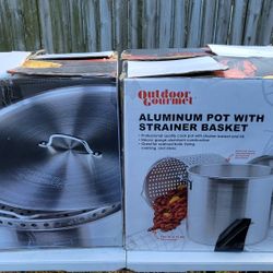 80 Quart Aluminum Pots