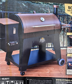 Pit Boss Austin XL 1000 Sq in Wood Fired Pellet Grill and Smoker - Onyx Series