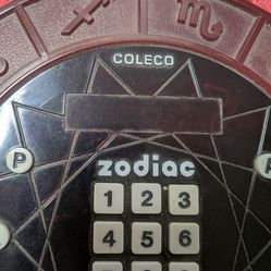Vintage Coleco Zodiac Game Battery Operated
