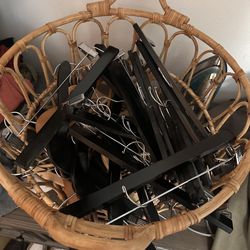 Bunch Of Nice Wooden Hangers