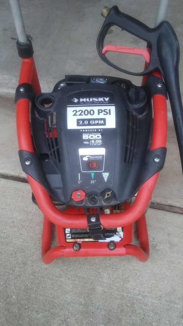 Husky 2200 PSI power washer for Sale in Fort Worth, TX OfferUp