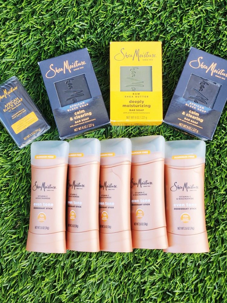 Shea Moisture Deodorant & Soap Bundle