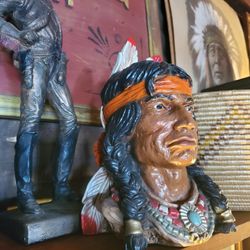 Indiana Chief Bust