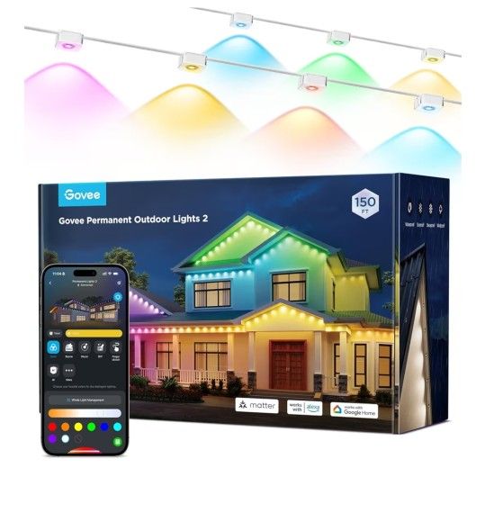 Govee Permanent Outdoor Lights 150 Ft