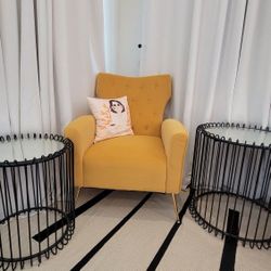SET OF TWO SOFA CHAIRS