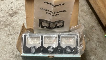 Micronta Power Modulation SWR Tester like brand new. Cat Number 21-522