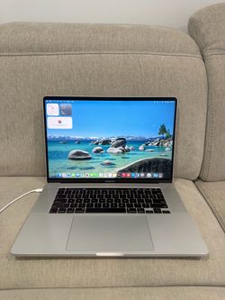 MacBook  pro 16” 2.6ghz 6core i7 16gb ram 500gb