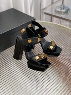 Ava leather platform sandals